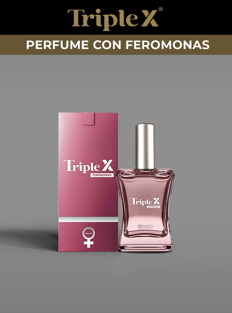 PERFUME TRIPLE X® CON FEROMONAS