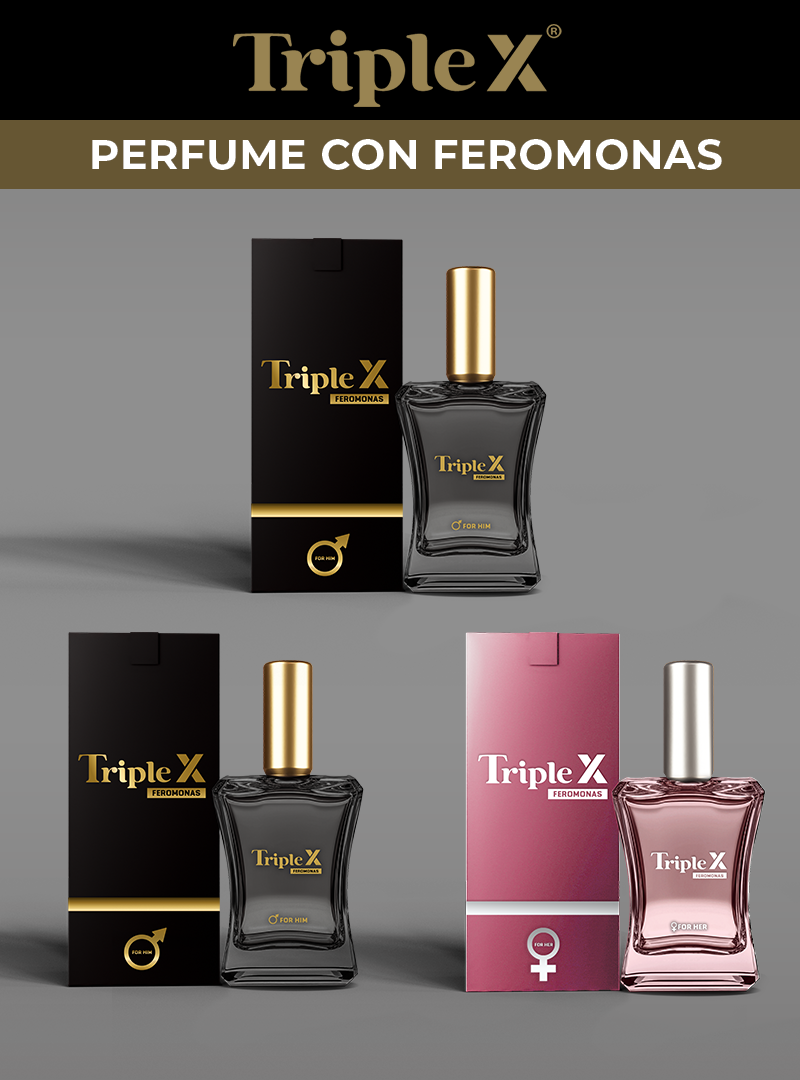 PERFUME TRIPLE X® CON FEROMONAS