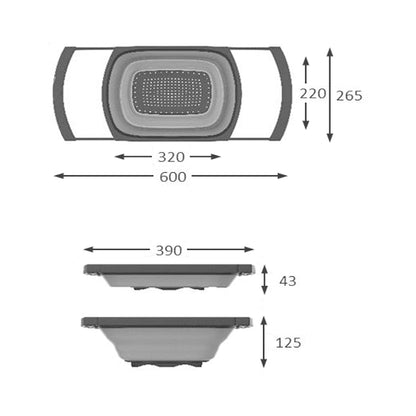 ESCURRIDOR PLEGABLE UNIVERSAL