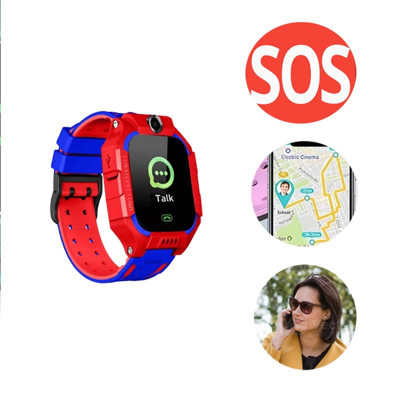 RELOJ INTELIGENTE PARA NIÑOS (INCLUYE GPS Y CÁMARA)