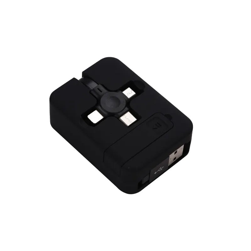 CABLE CARGADOR 3 EN 1 (iPhone, Tipo C y V8)